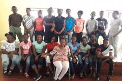 Leadership-Development-Seminar-2019-with-Mrs.-Winifred-Teague-Cultural-session-and-the-learning-of-the-GRENED-song
